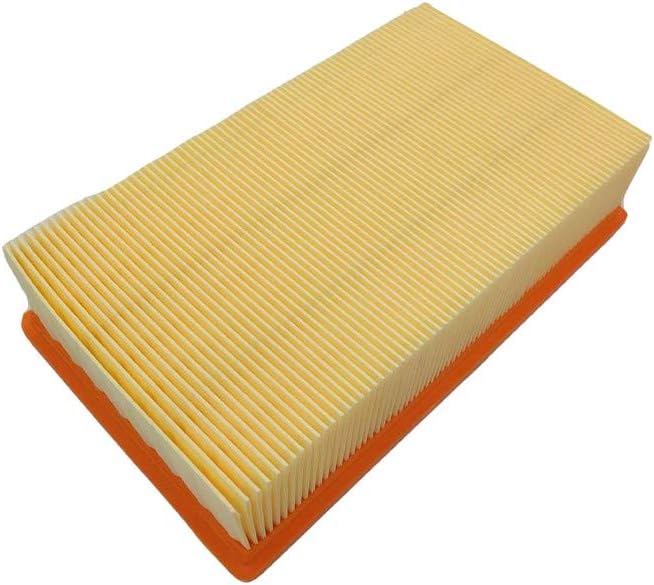 Trade-Shop Flachfalten-Filter Lamellenfilter für Kärcher NT NT 50/1 Tact L NT 50/1 Tact TE L NT 55/1