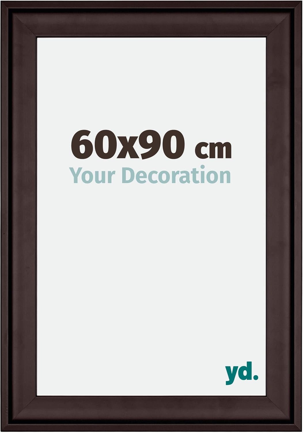 yd. Your Decoration - Bilderrahmen 60x90 cm - Bilderrahmen aus Holz mit Acrylglas - Antireflex - Aus