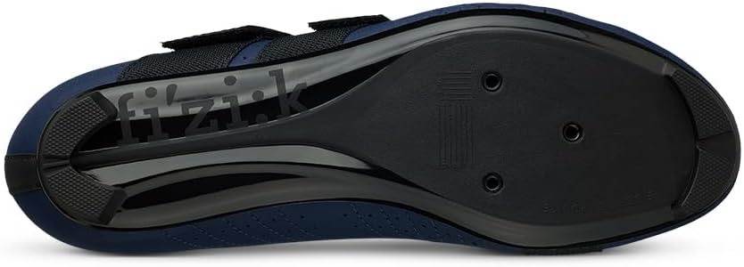 fizik Tempo Powerstrap R5 Unisex Fahrradschuh 37 EU Marineblau Schwarz, 37 EU Marineblau Schwarz