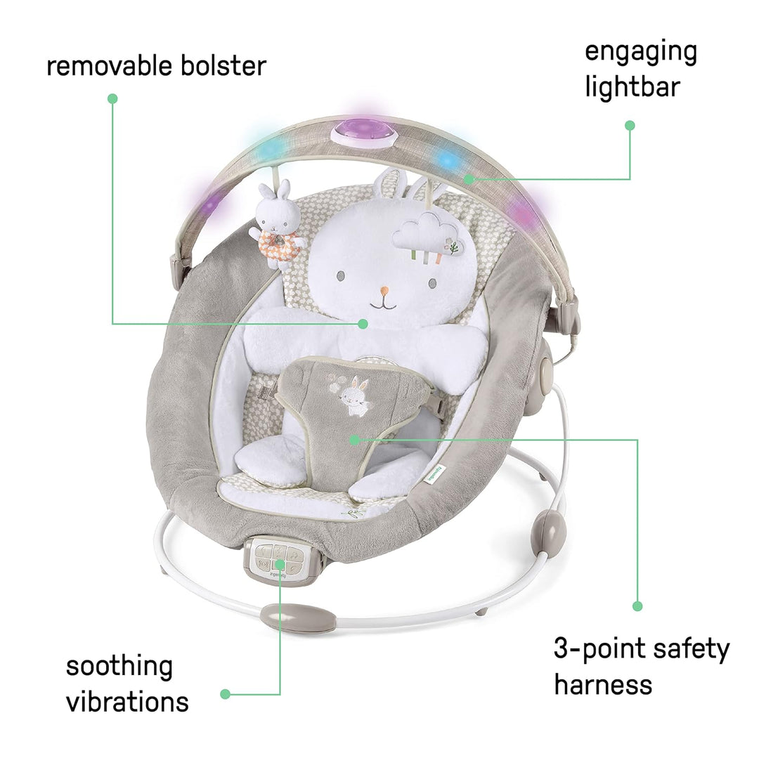 Ingenuity, Twinkle Tails, Babywippe mit Vibrationen, Lichtern, Melodien, Lautstärkeregler und vielem