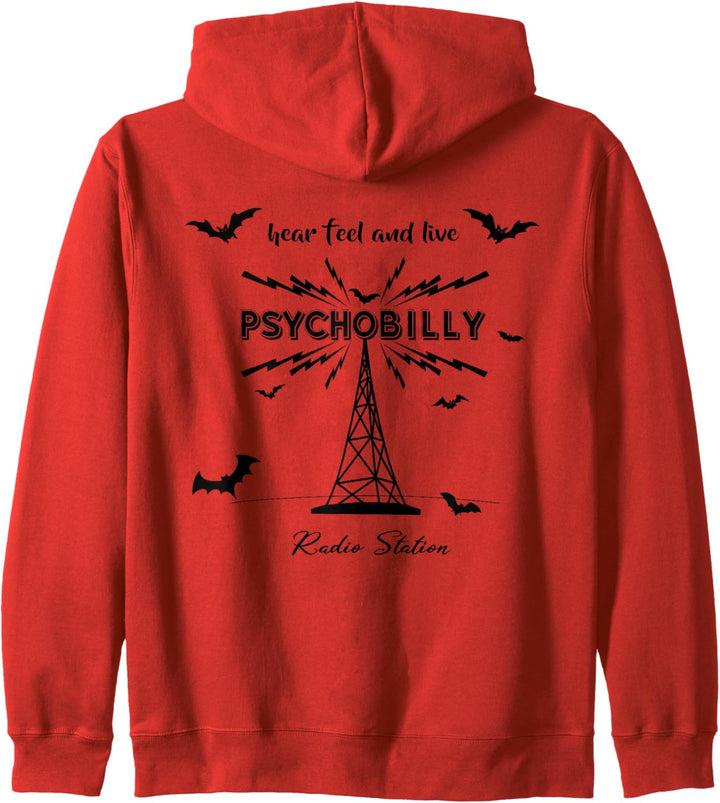 Psychobilly hear feel live it! Kapuzenjacke