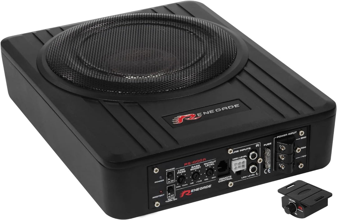 Renegade RS1000A Auto-Subwoofer aktiv 250W