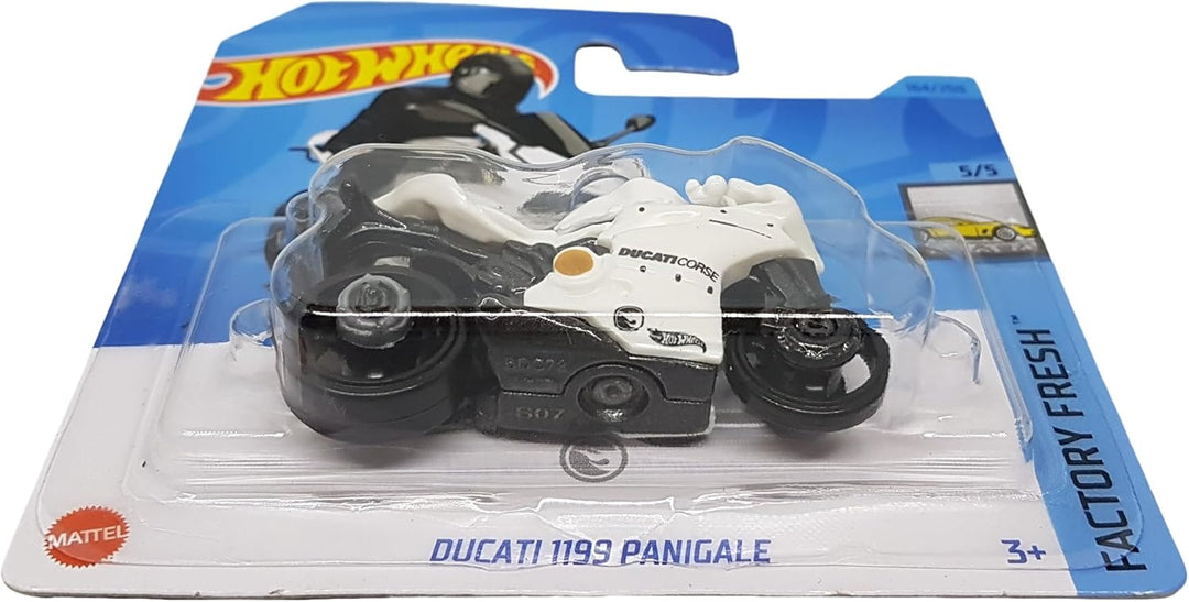 Hot Wheels - Ducati 1199 Panigale - Factory Fresh 5/5 - HKL05 - Short Card - Treasure Hunt - Motorra