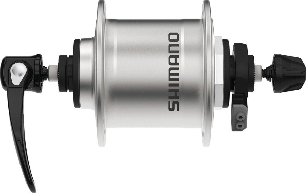SHIMANO Unisex – Erwachsene Typ 32 Nabendynamo, Silber, Einheitsgrösse