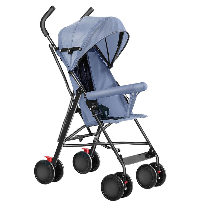Kindersportwagen,Zusammenklappbarer Kinderwagen,leicht modern klein Buggy mit Liegeposition,Liegefun