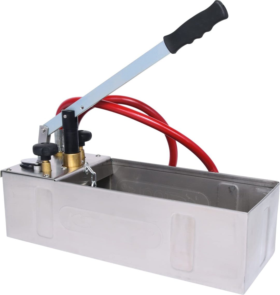 KS Tools 902.2004 Edelstahl Druck-Prüfpumpe, 12 Liter