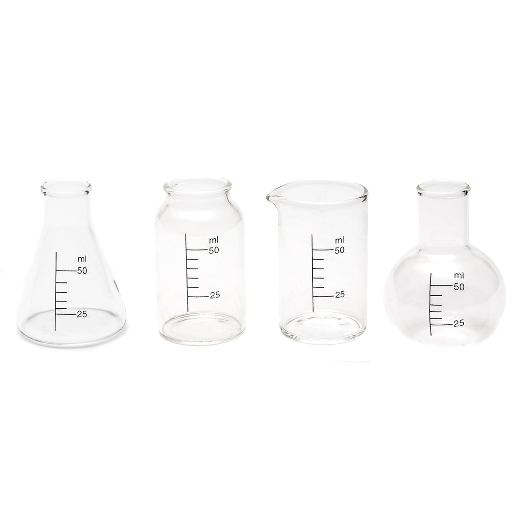 CKB LtdÃ‚® Set of 4 - Laboratory Chemistry Shot Glasses Drinks Shooters 50ml - Science Themed Novelt