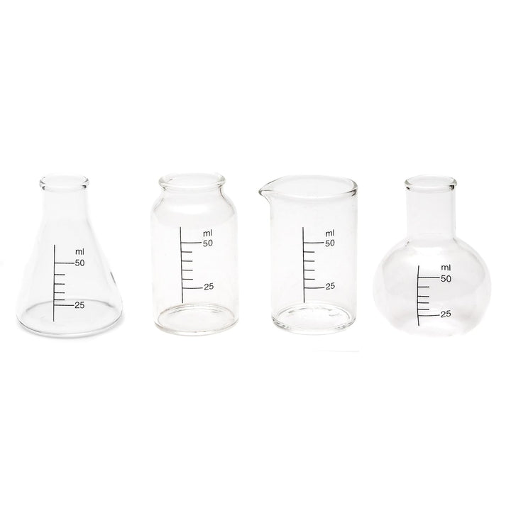 CKB LtdÃ‚® Set of 4 - Laboratory Chemistry Shot Glasses Drinks Shooters 50ml - Science Themed Novelt