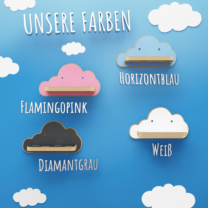 Holzura Regal für Toniefiguren, Wandregal für Kinder, Aufbewahrung für Tonies und Tonibox, Kinderreg