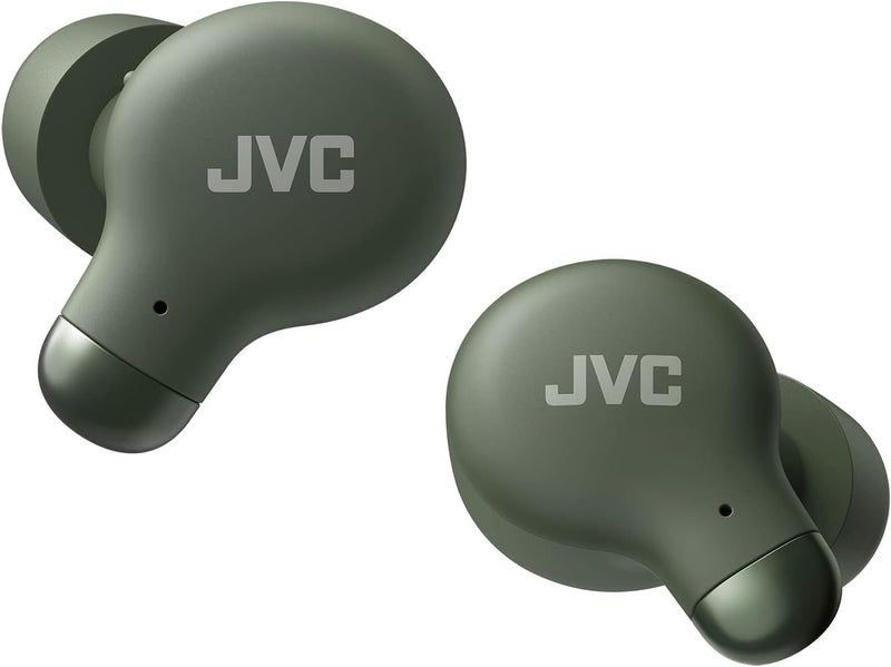 JVC HA-Z250T-G True Wireless Kopfhörer mit aktiver Geräuschunterdrückung, weiche & komfortable Memor