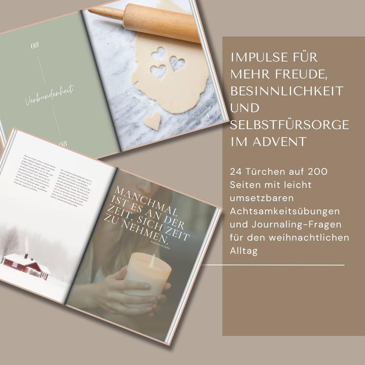 Zeit statt Zeug: Der achtsame Adventskalender: 24 Tage voller Freude, Besinnlichkeit und Selbstfürso