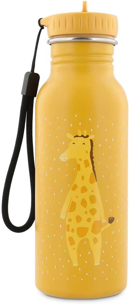 Trixie Trinkflasche Kinder 500ml, Wasserflasche Kindergarten, auslaufsicher | Kinderflasche für Jung