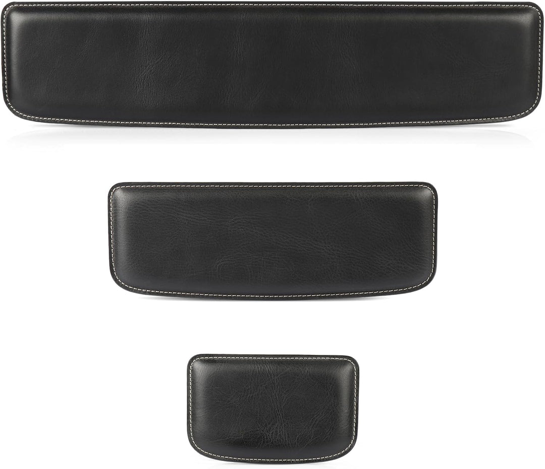 Londo Echtes Leder Tastaturpad - Premium Ergonomische Unterstützung für Komfortables Tippen bei der