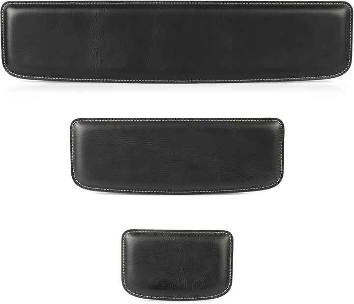 Londo Echtes Leder Tastaturpad - Premium Ergonomische Unterstützung für Komfortables Tippen bei der