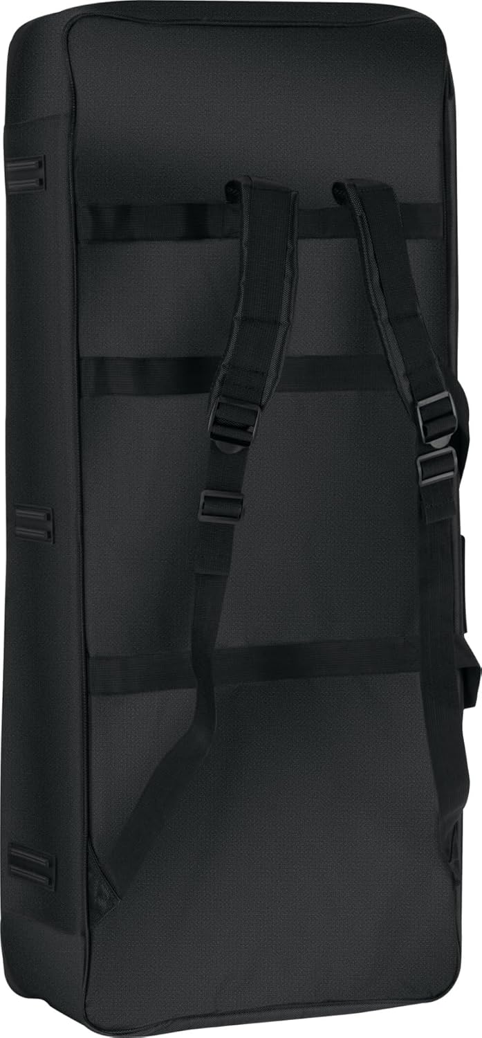 McGrey LK-6120-MIC Keyboard Taschen Set Pink - Einsteiger-Keyboard mit 61 Leuchttasten - 255 Sounds