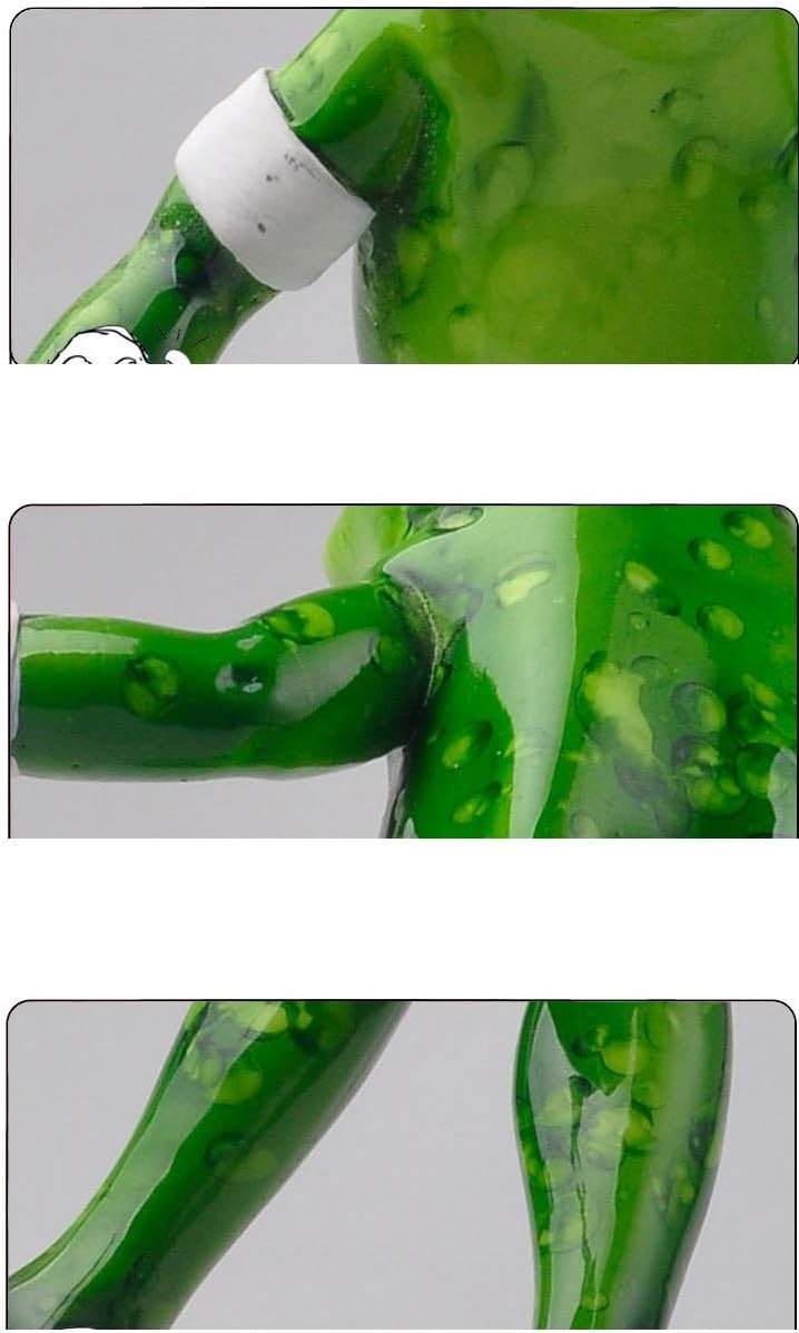 StealStreet ss-g-61233 Frosch Arbeiten auf IT 'S eigenen Badezimmer Business Deko Figur, Grün