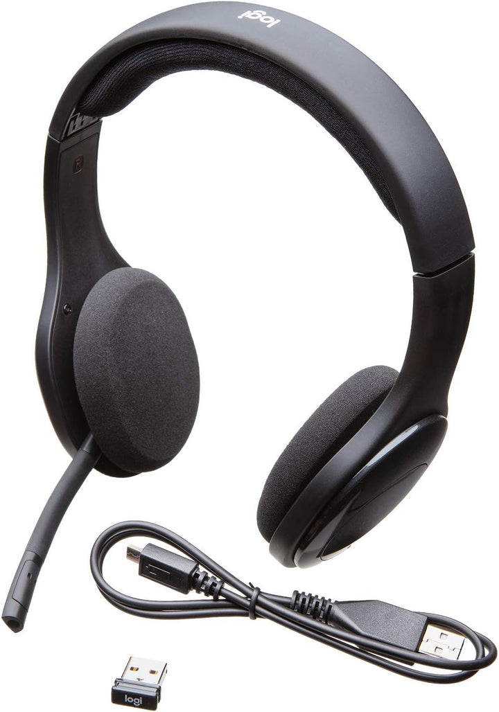 Logitech H800 Kabelloses Bluetooth Headset, Hi-Definition Stereo-Kopfhörer mit Noise-Cancelling Mikr