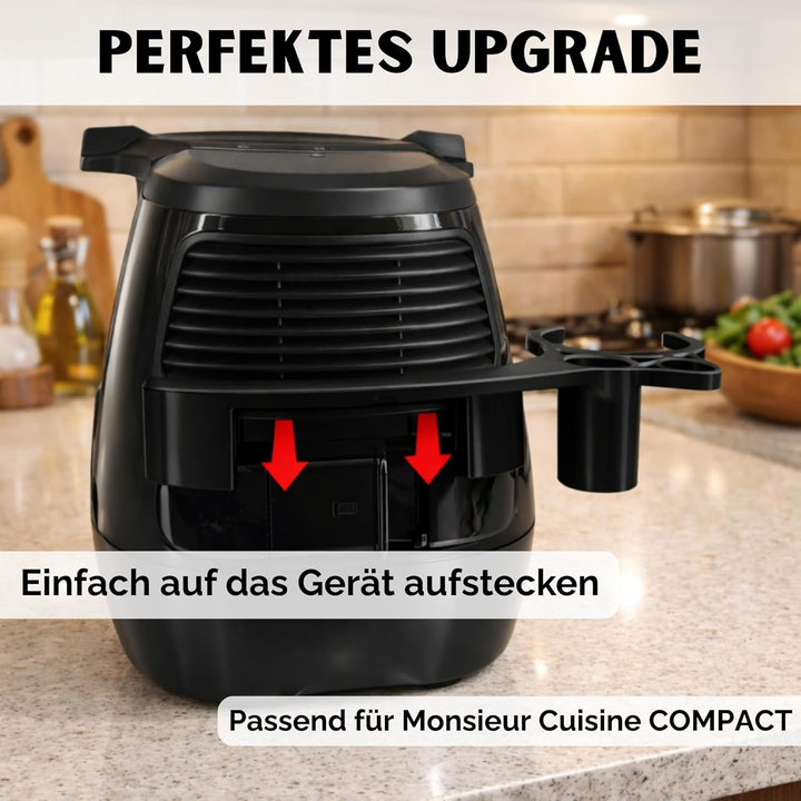 passend für Monsieur Cuisine COMPACT Zubehör Halterung Spatel Schmetterling Befestigung Montage am G
