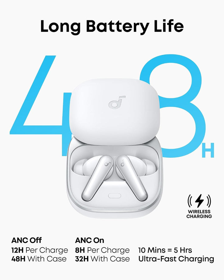 soundcore Liberty 5 by Anker, kabellose Earbuds mit Noise Cancelling, 2X stärkere Stimmreduktion, AN