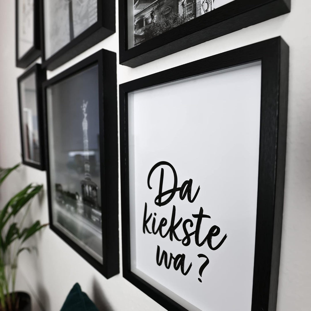 Berlin Poster - Wohnzimmer Bilder Set für Berliner - Geschenk Idee zum Einzug/Umzug - Hauptstadt - o