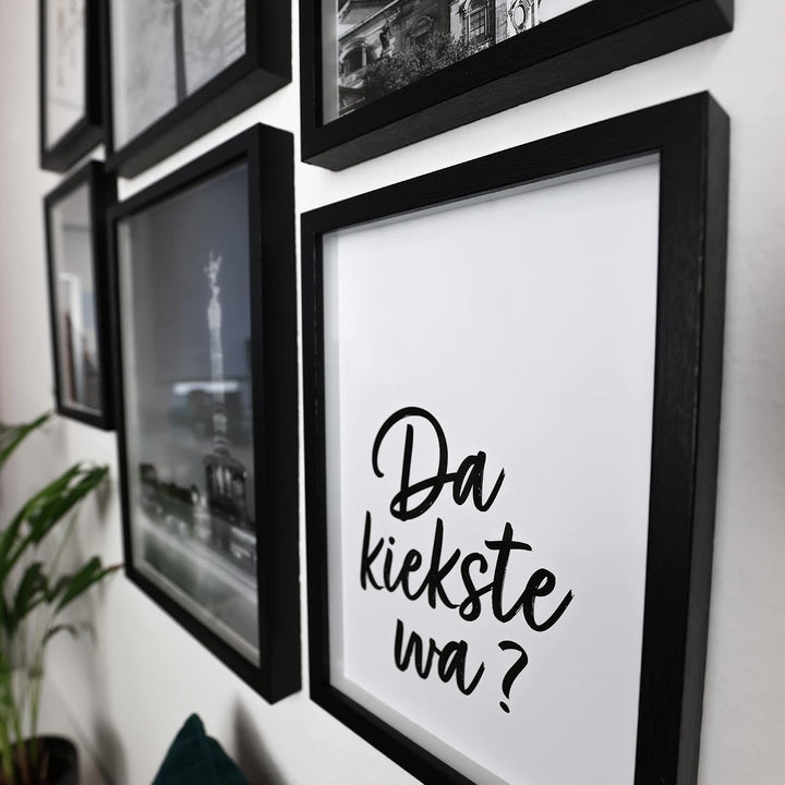 Berlin Poster - Wohnzimmer Bilder Set für Berliner - Geschenk Idee zum Einzug/Umzug - Hauptstadt - o