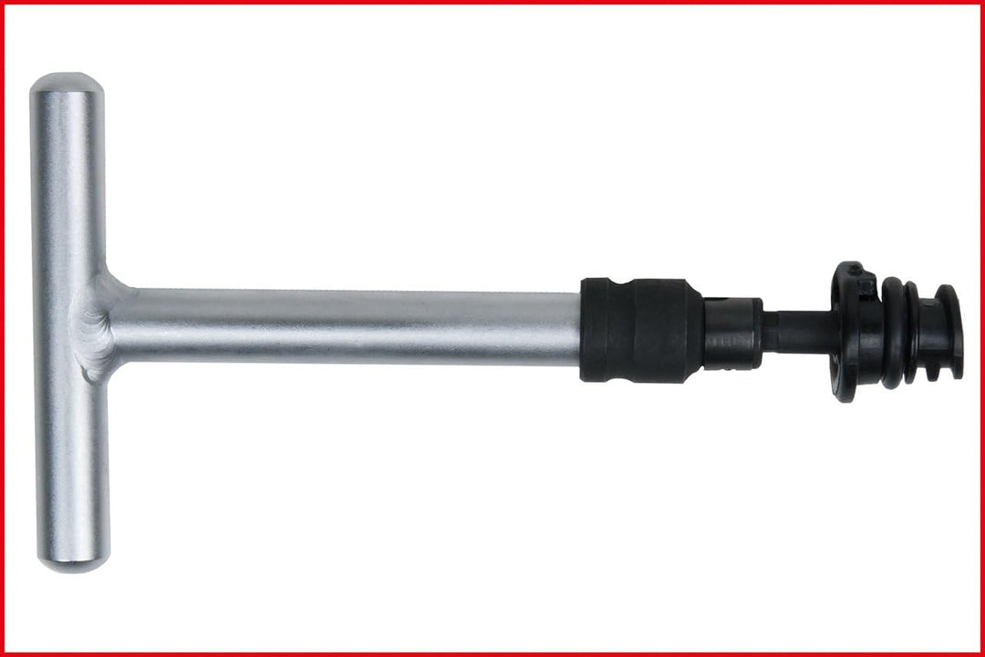KS Tools 150.1020 1/4"+3/8" Öldienst-Spezialprofil-Satz für Kunststoff-Ölablassschrauben, 5-teilig