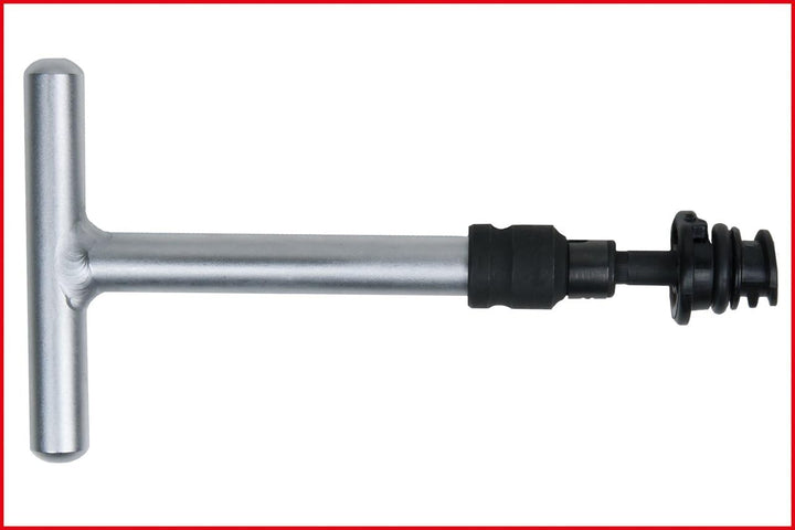 KS Tools 150.1020 1/4"+3/8" Öldienst-Spezialprofil-Satz für Kunststoff-Ölablassschrauben, 5-teilig