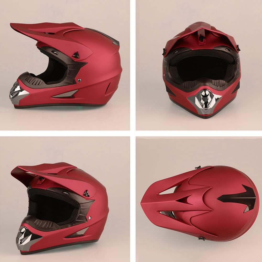 Jugend-Offroad-Motocrosshelme,Fahrradhelme für Jungen und Mädchen,Personalisierter Motorradhelme,CE