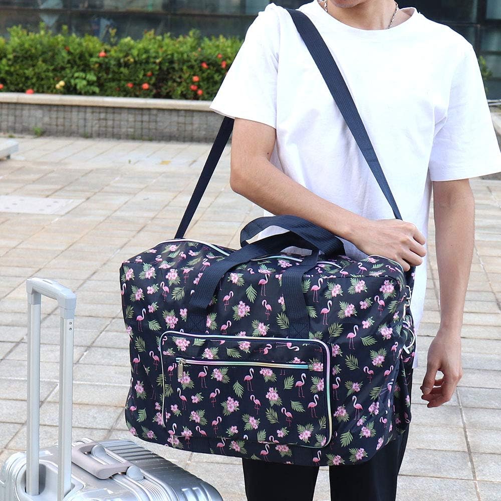 Arxus Grosse Faltbare Reisetasche Tragen Sie die Reisetasche am Wochenende über dem Gepäck mit Schul