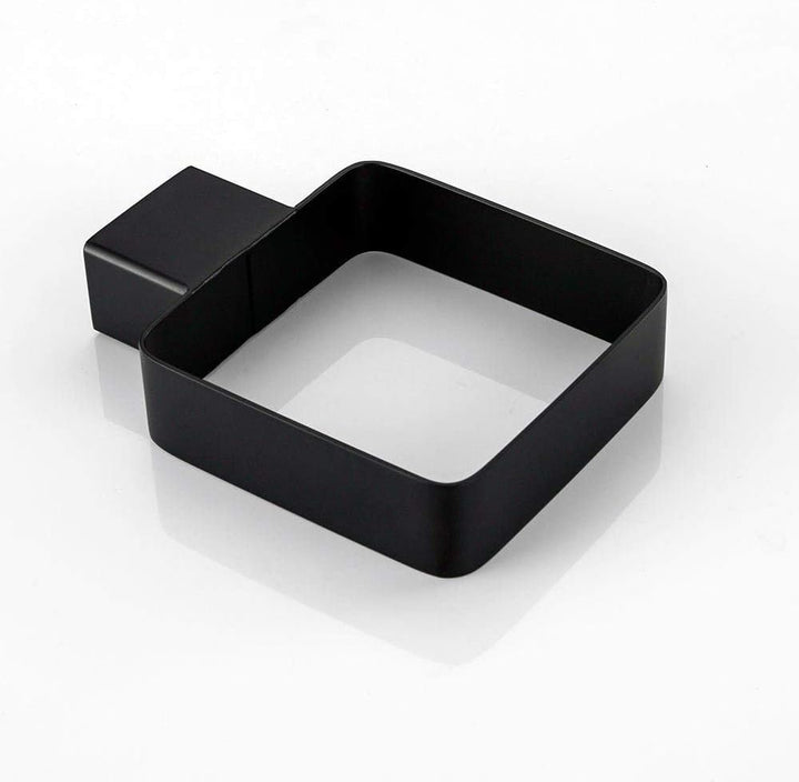 CASEWIND Toilettenbürstenhalter Schwarz, WC Bürste Set Matt Edelstahl, Wandmontage Klobürstehalter m