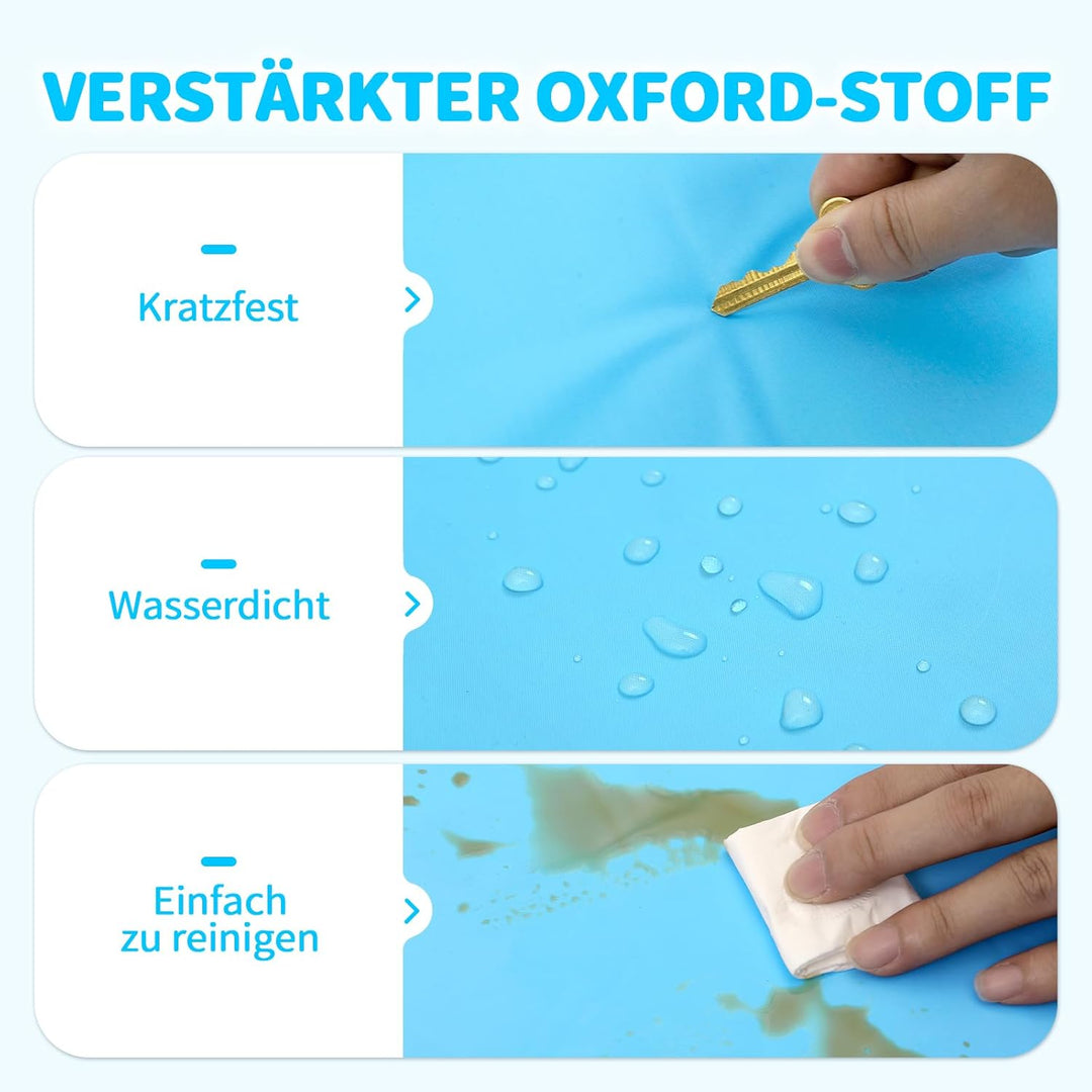 Mora Pets Kühlmatte Hund Kühldecke Hunde Katzen mit Ungiftiges Gel Hundekühlmatte Selbstkühlend Krat