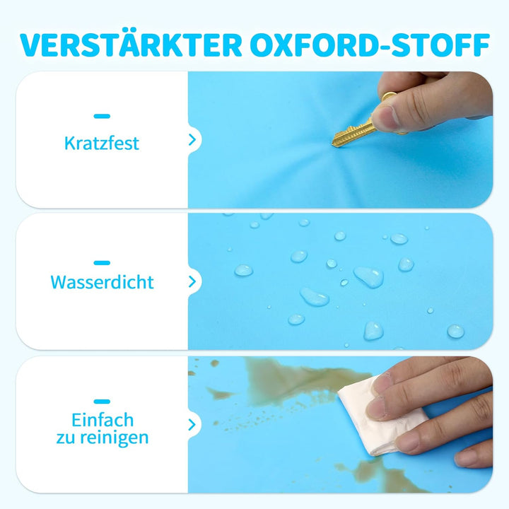 Mora Pets Kühlmatte Hund Kühldecke Hunde Katzen mit Ungiftiges Gel Hundekühlmatte Selbstkühlend Krat