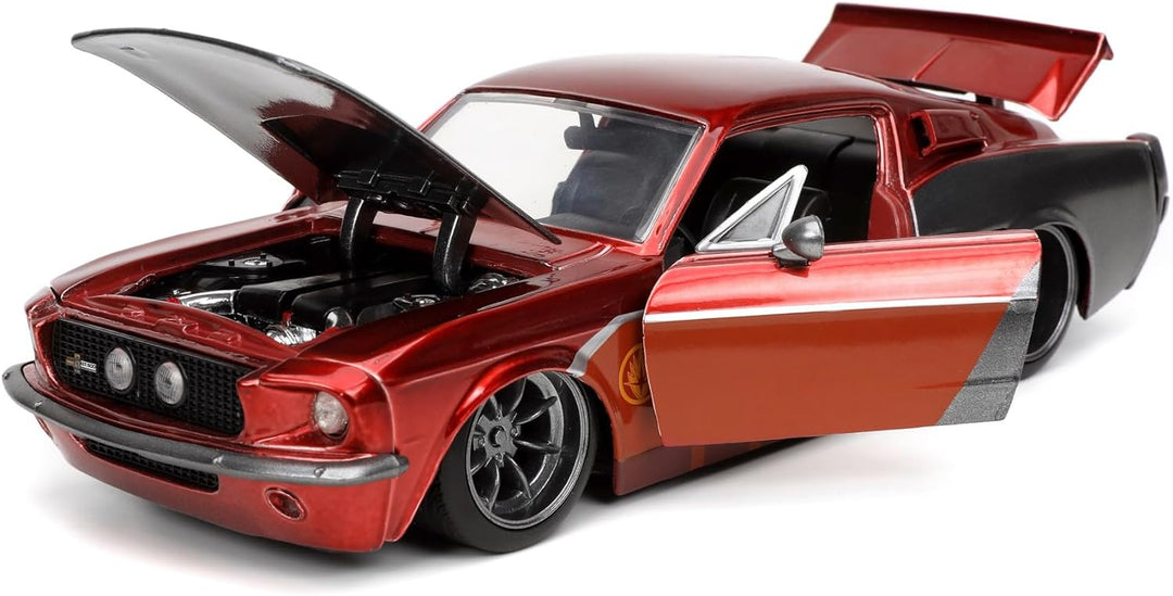 Jada Toys Marvel Star Lord 1967 Ford Mustang 1:24 Spielzeugauto Modellauto