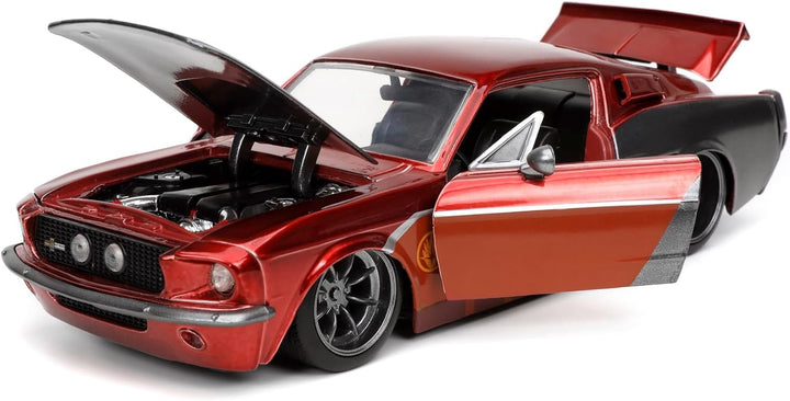Jada Toys Marvel Star Lord 1967 Ford Mustang 1:24 Spielzeugauto Modellauto