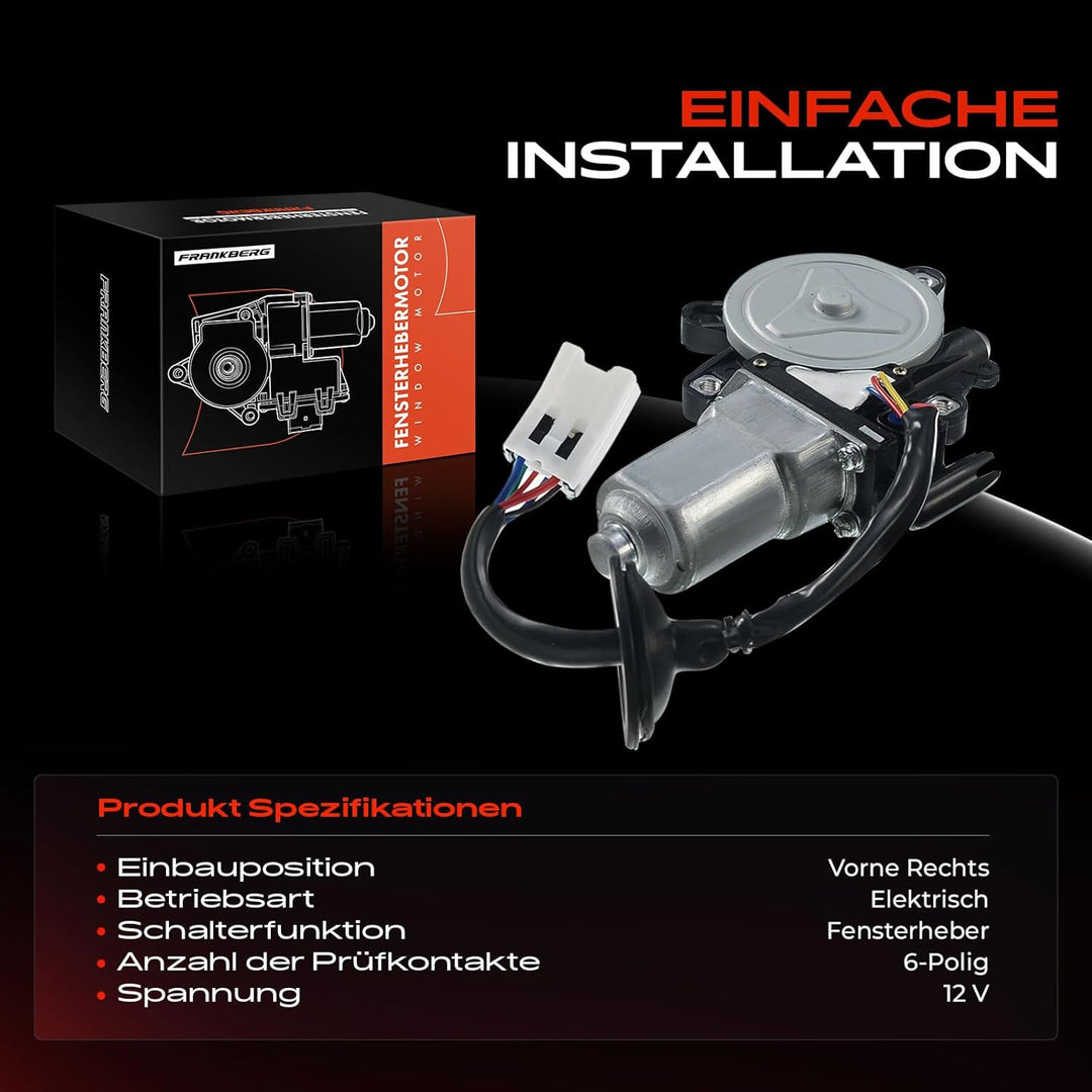 Fensterhebermotor Vorne Rechts für 350 Z Z33 Coupe 2002-2009