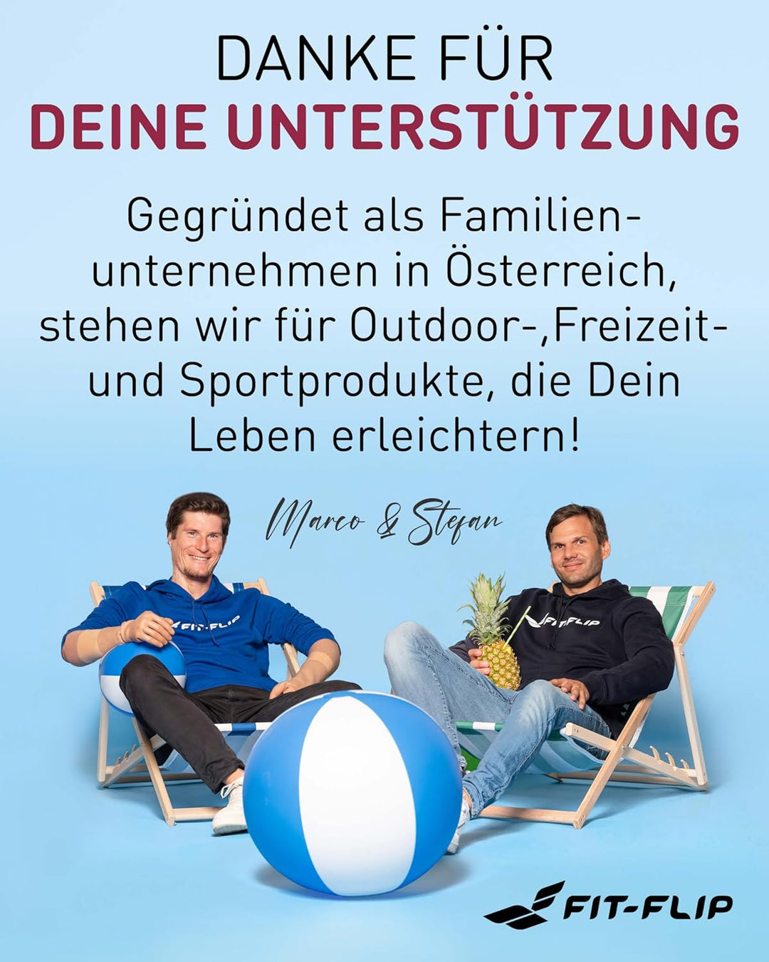 Fit-Flip Strandtuch XXL aus Mikrofaser - leicht und schnelltrocknend - 100% recyceltes Strandhandtuc