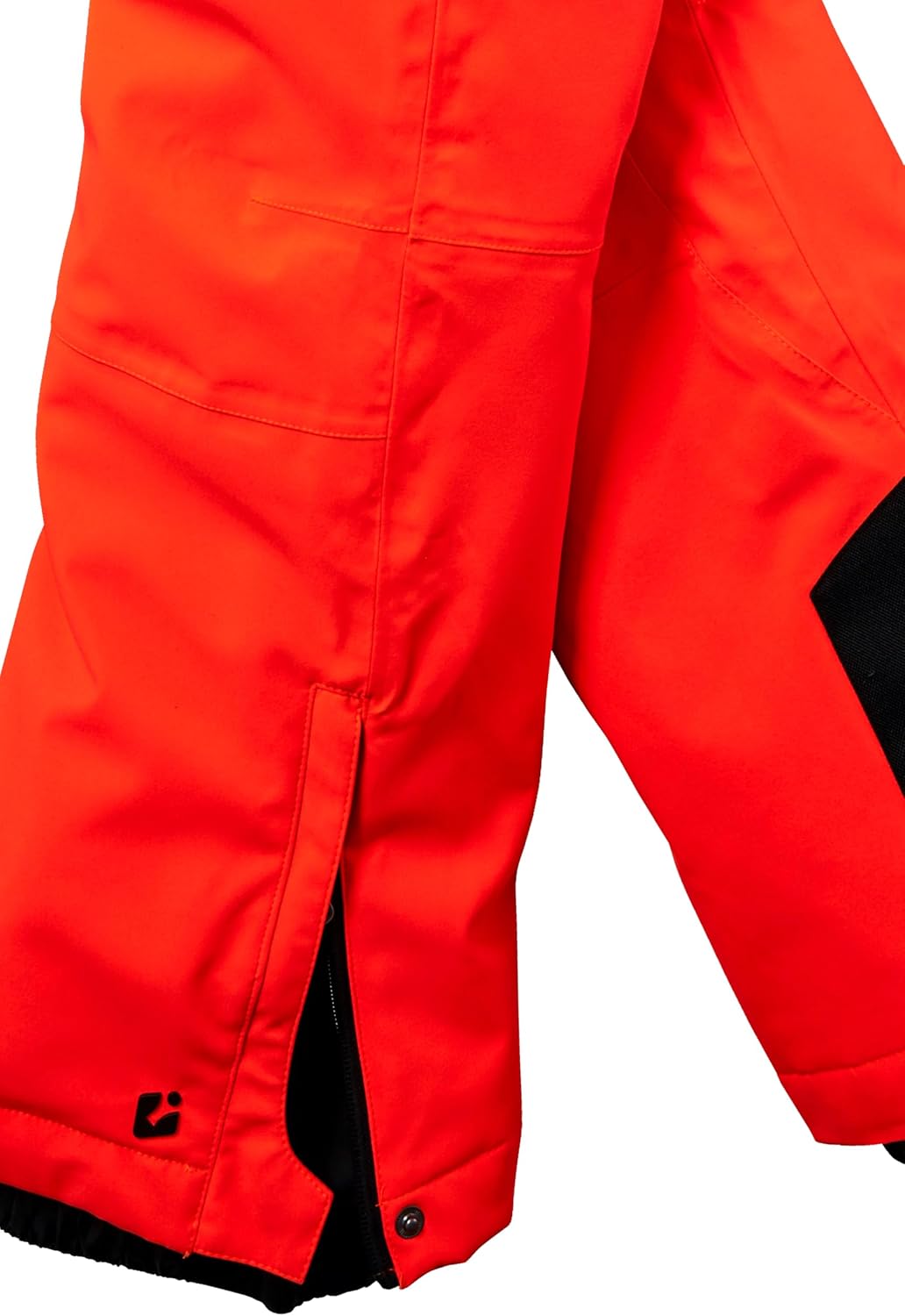 Killtec Mädchen Funktionshose/Skihose mit abzippbaren Latz, Schneefang und Kantenschutz Ksw 77 Grls