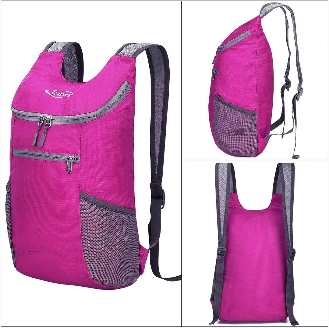 G4Free Ultraleichter 11 l kleiner faltbarer Rucksack für Reisen, Wandern, Radfahren, Wandern oder Me