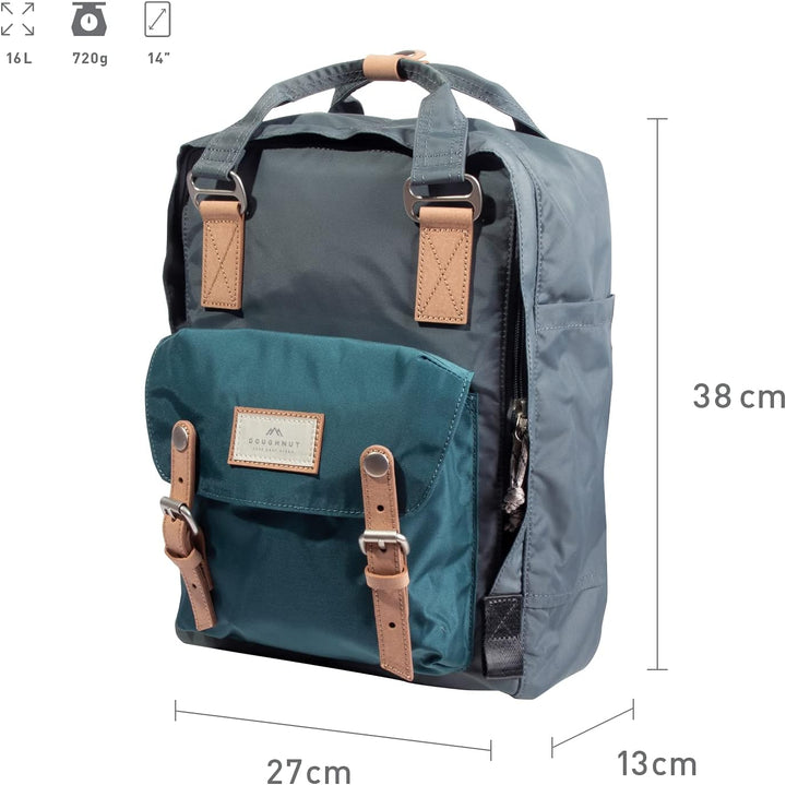 Doughnut Jungle Series, Charcoal X Teal