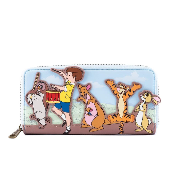 Loungefly Winnie the Pooh 95th Anniversary Zip Around Wallet