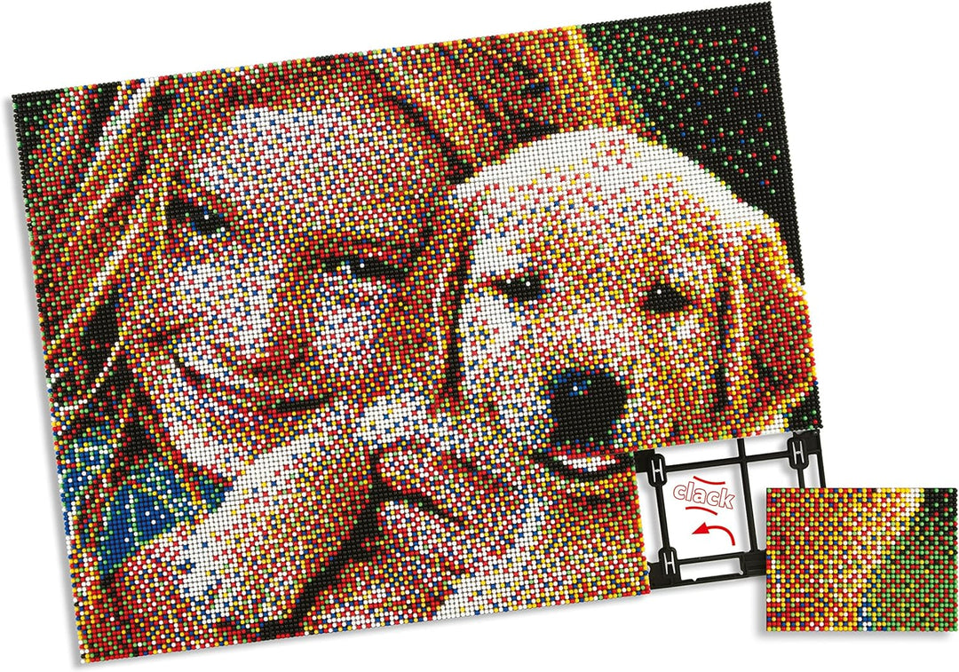 Quercetti 00842 Pixel Photo-16 tab, Steckspiel, Multi