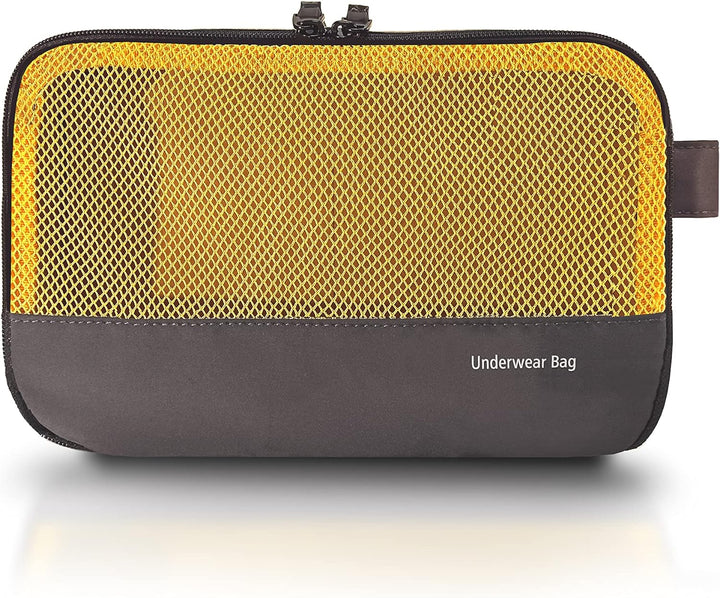 Rollink Koffer Organizer Set - 2-Packing Cubes, Premium-Mesh, Unisex, Shirt Compartment + Underware