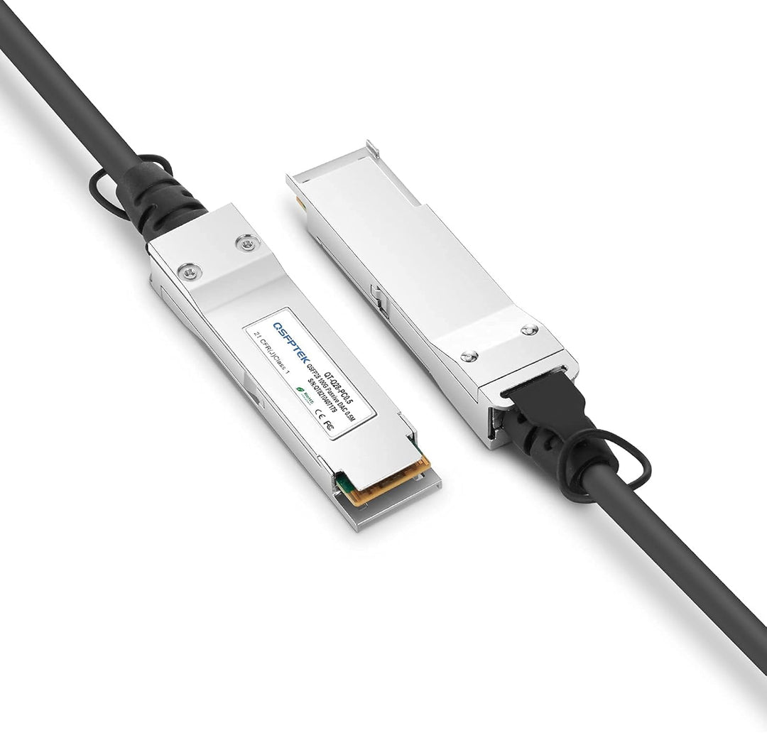 100G QSFP28 DAC, 0,5 m, passives Direktbefestigungskabel, Kupfer, Twinax-Kabel, kompatibel mit Cisco