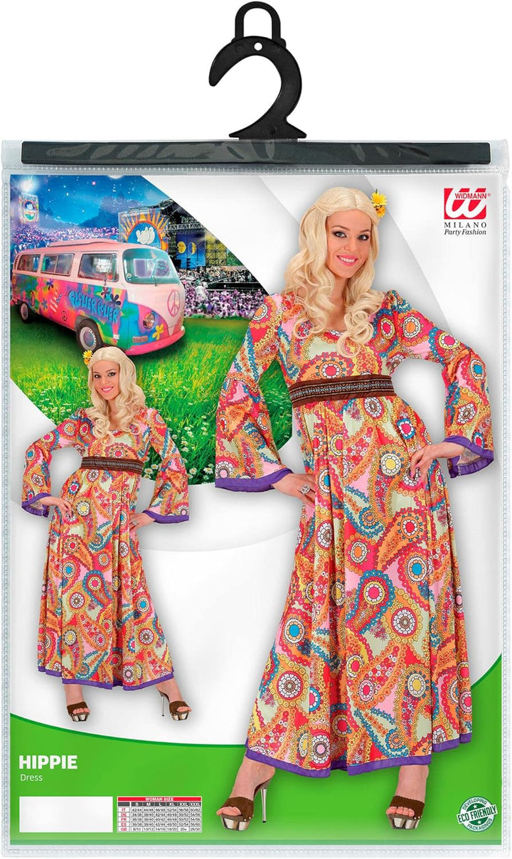 "HIPPIE WOMAN" (dress) - (L), L