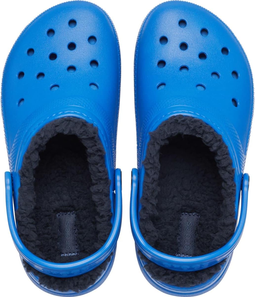 Crocs Unisex Kinder Baya Lined T Clogs 28/29 EU Blue Bolt, 28/29 EU Blue Bolt