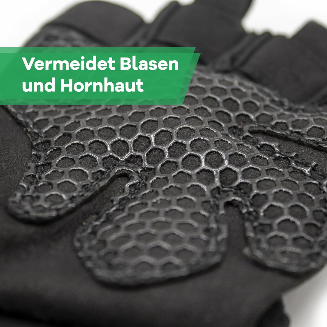 NetroxSports - atmungsaktive Sporthandschuhe mit extra Grip - Krafttraining, Fahrrad Fahren Fitness