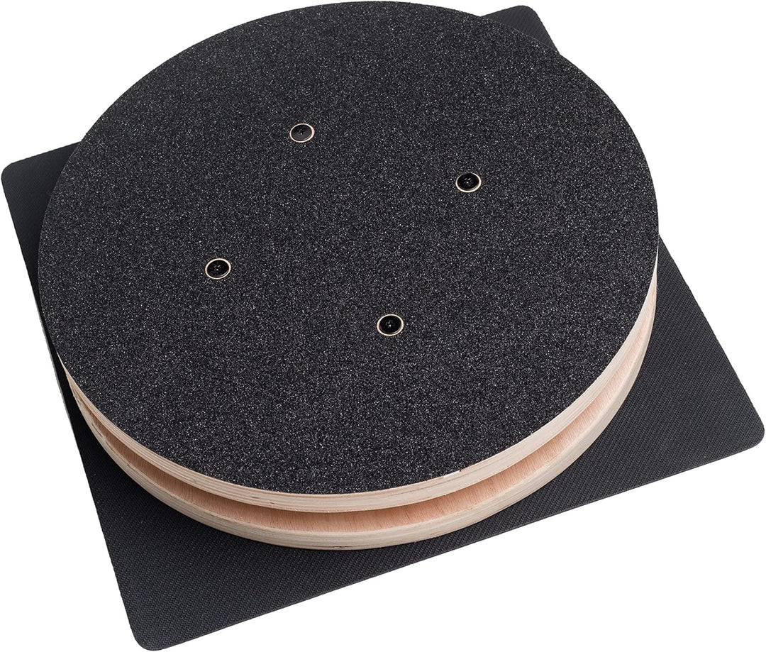 Core Ab Twister Board für Übungen, 33 cm, grosse Taillen-Drehscheibe zum Abnehmen und Stärken von Ba