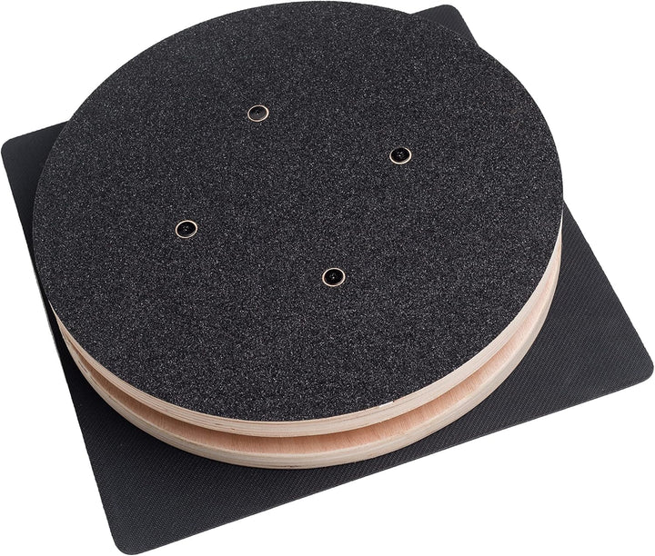 Core Ab Twister Board für Übungen, 33 cm, grosse Taillen-Drehscheibe zum Abnehmen und Stärken von Ba