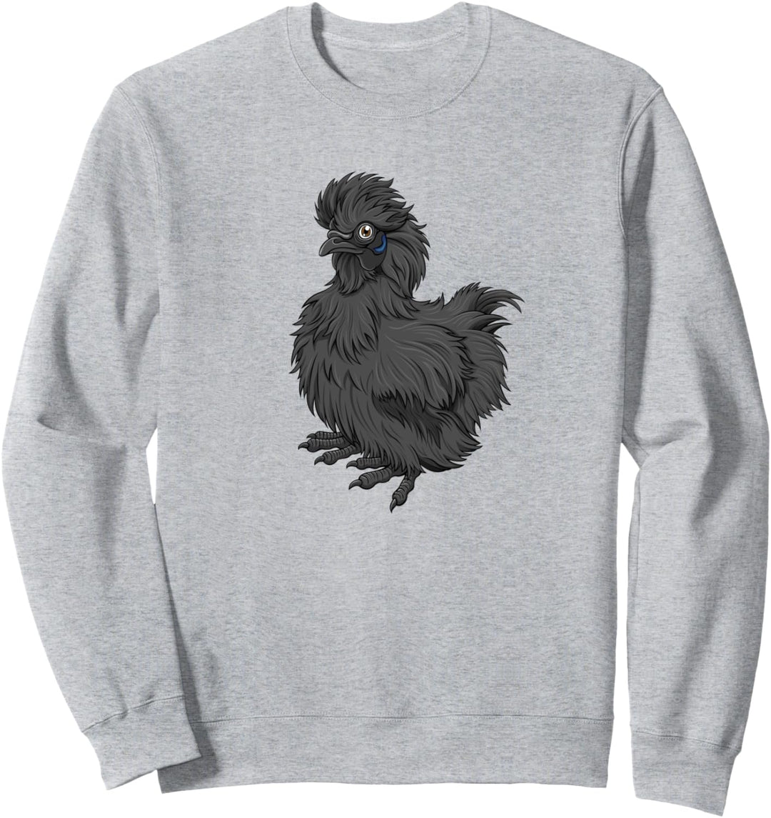 Seidenhuhn Hühner Huhn Ei Züchter Geschenk Sweatshirt