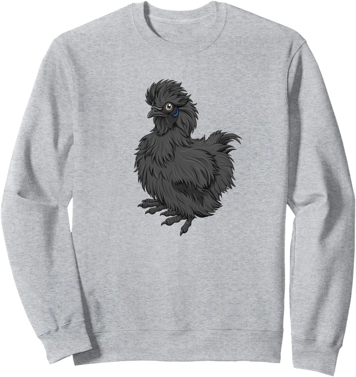 Seidenhuhn Hühner Huhn Ei Züchter Geschenk Sweatshirt